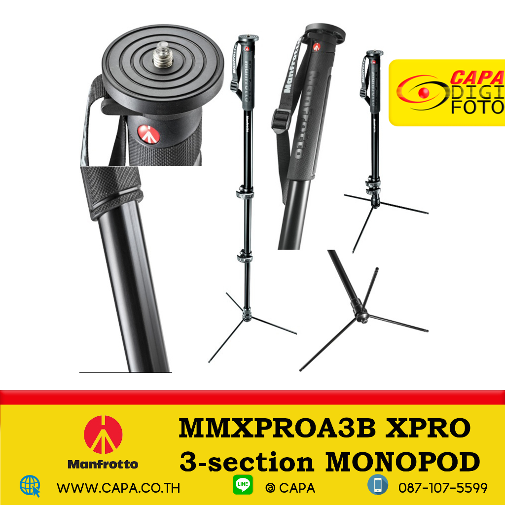 manfrotto-mmxproa3b-xpro-3-section-monopod-alu-3-section