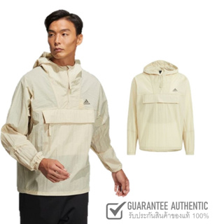 Adidas PRSVE Anorak Jacket HD0068 เสื้อฮู๊ดดี้ผู้ชายและผู้หญิง เสื้อฮู้ด