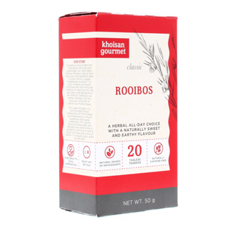 Khoisan Gourmet Rooibos ชารอยบอส ชาซอง จากแอฟริกาใต้