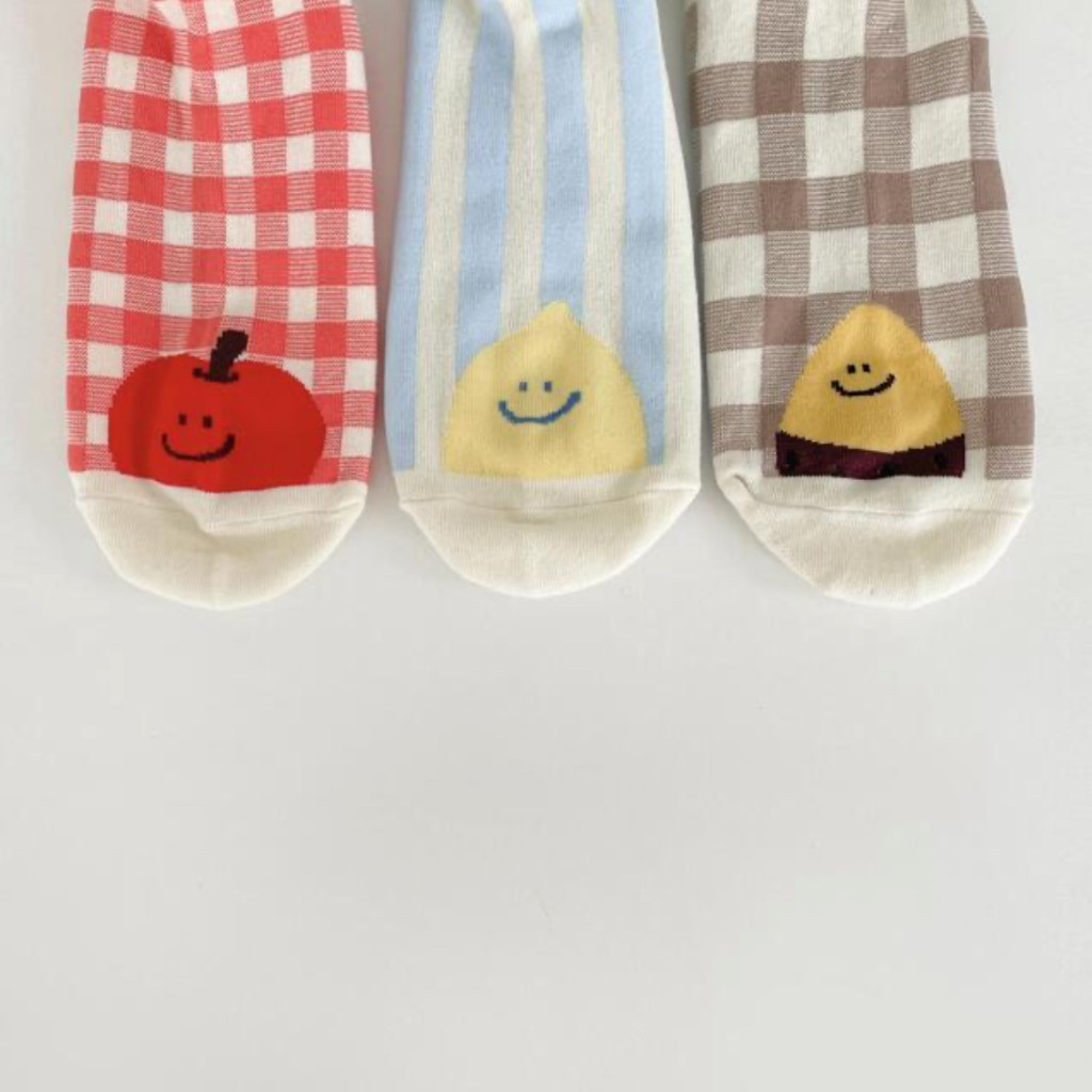 pre-order-second-morning-x-bonjour-march-peekaboo-socks-ถุงเท้า