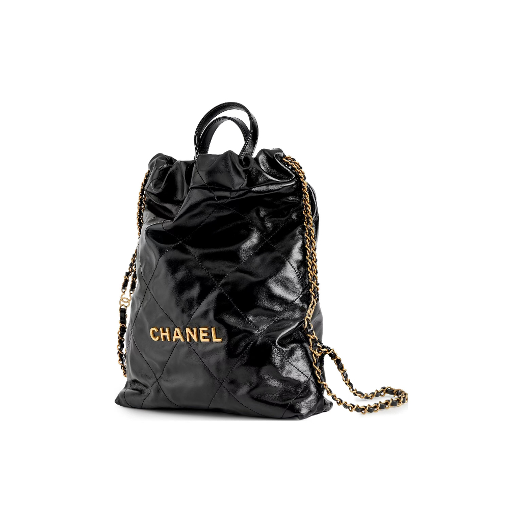 2023new-ชาแนล-chanel-ถุง-22bag-women-backpack-กระเป๋าโซ่