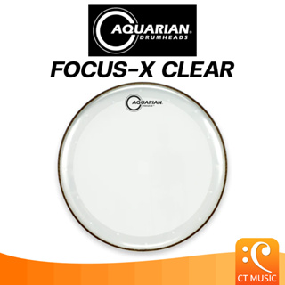 Aquarian Drumheads Focus-X Clear