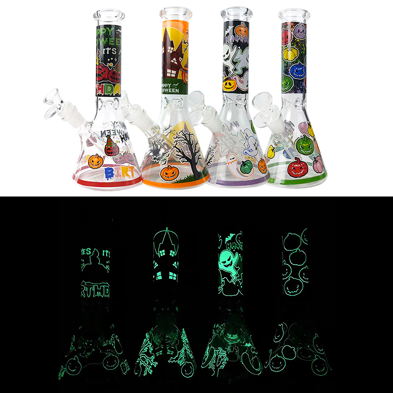 บ้องแก้ว-25cm-glass-bong-ส่องสว่าง-บ้องog-ชุดที่สมบูรณ์-คัพแก้วสายเขียว-หลอดแก้ววิทยาศาสตร์