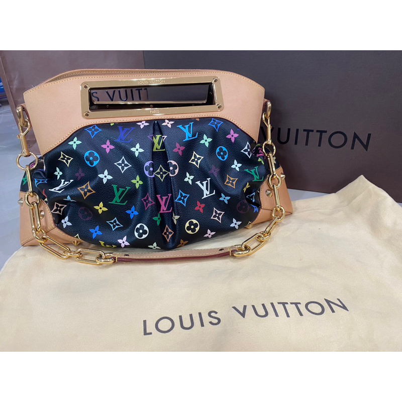 แท้-1000000-louis-vuitton-m40254-judy-gm-multico-no-a-สภาพ-98