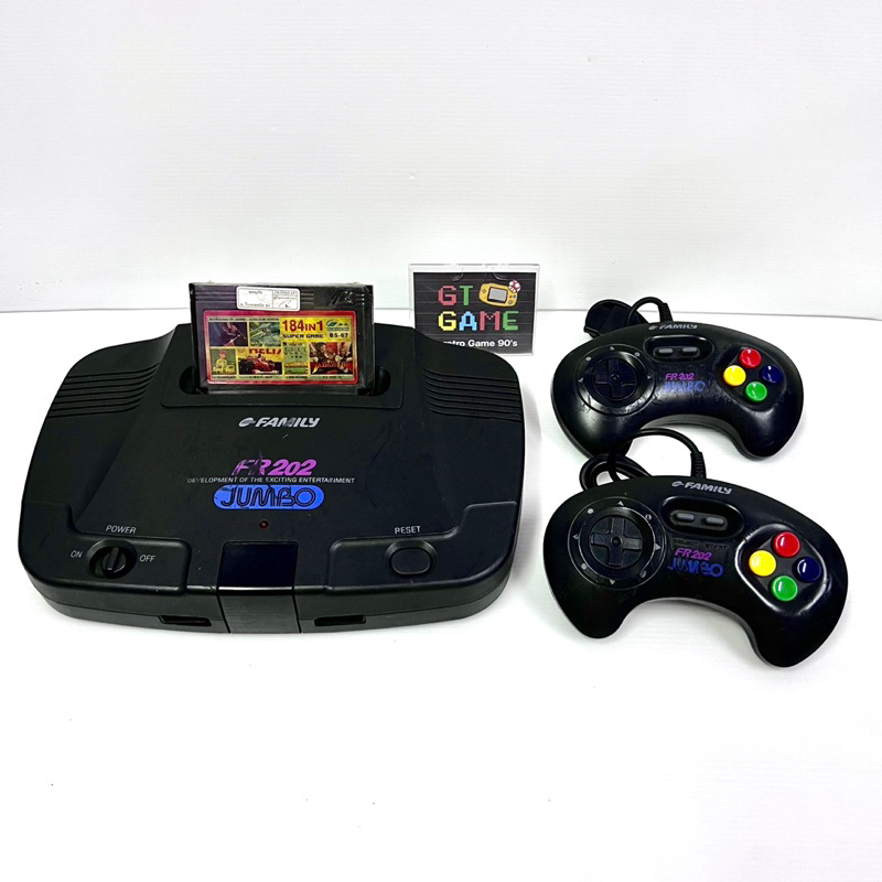 FAMILY FR202 JUMBO 118in1 SET 🕹 + 4 in1 (×2) Game 🎮 Original Th 90% ...