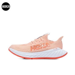 HOKA ONE ONE Carbon X3 Pastel blue ของแท้ 100 %  Sports shoes Running shoes style