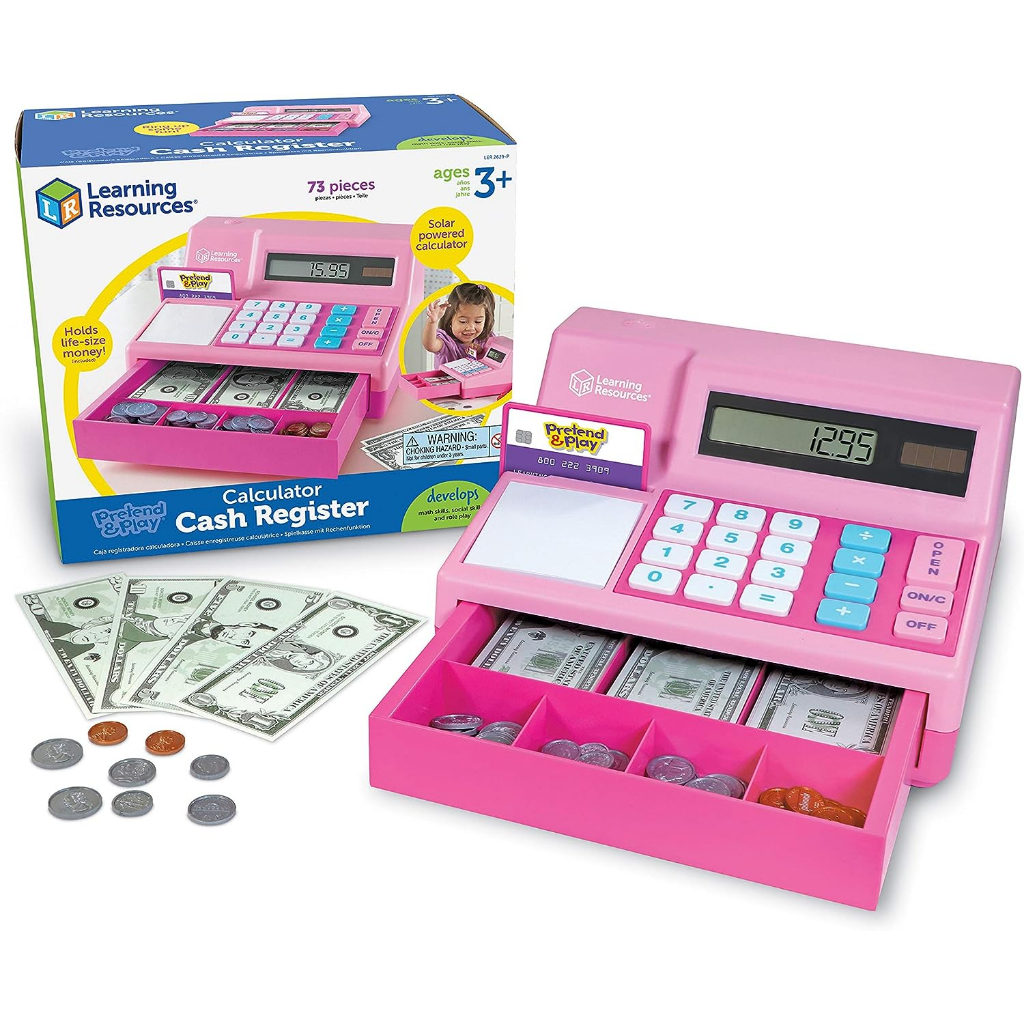 Learning Resources Pretend & Play Teaching Cash Register Shopee Thailand