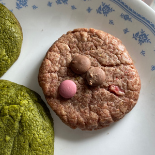 🍩Strawberry Choc Cookie 🍓คุกกี้สตอเบอรี่สอดไส้ช๊อคโกแลต