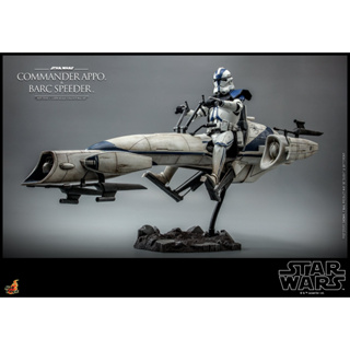 HOT TOYS TMS076 STAR WARS: THE CLONE WARS COMMANDER APPO™ AND BARC SPEEDER™