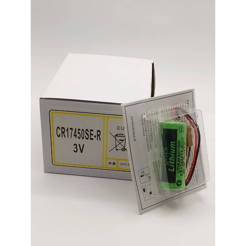 งานแท้ปีใหม่สุด CR17450SE-R 3 V CR17450 17450 GE FANUC เปลี่ยนแบตเตอรี่ ...