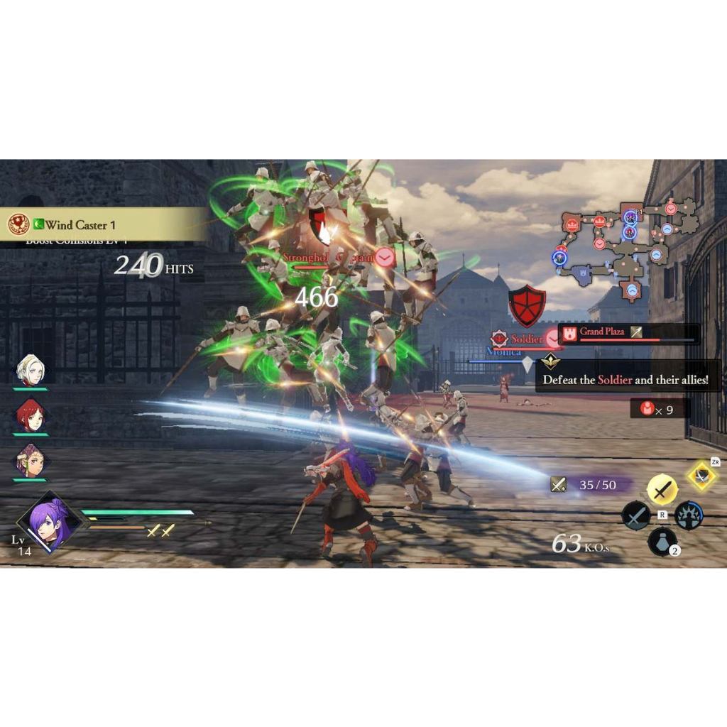 game-nintendo-switch-fire-emblem-warriors-three-hope-แผ่นเกมส์และตรับเกม