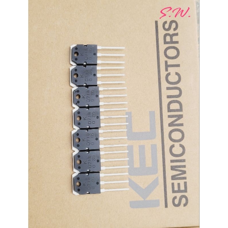 kec-ktd718-d718-ทรานซิสเตอร์-10a-120v-kec-แท้100