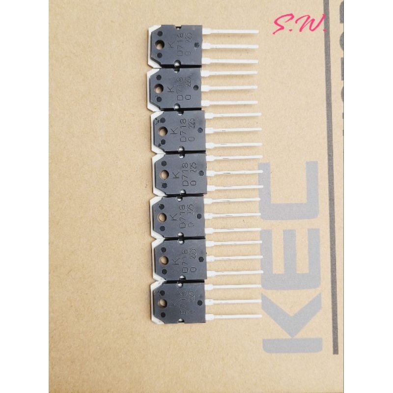 kec-ktd718-d718-ทรานซิสเตอร์-10a-120v-kec-แท้100