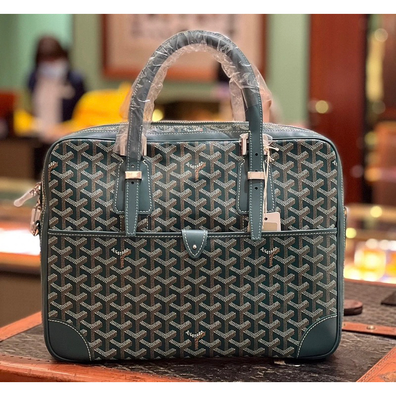 แบรนด์ใหม่-100-ของแท้-goyard-ambassade-กระเป๋าเอกสาร-tote