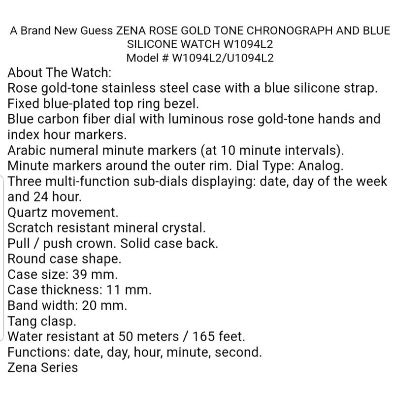 new-guess-zena-rose-gold-tone-chronograph-and-blue-silicone-watch-w1094l2