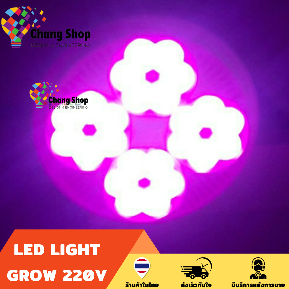 changshop-ไฟปลูกต้นไม้-หลอดไฟปลูกต้นไม้-รุ่นใหม่-led-grow-light-ขั้วเกลียวไฟบ้าน-หลอดไฟ-led-ปลูกต้นไม้-20w