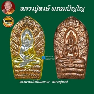 พระนาคปรกใบมะขาม หลวงปู่หงษ์