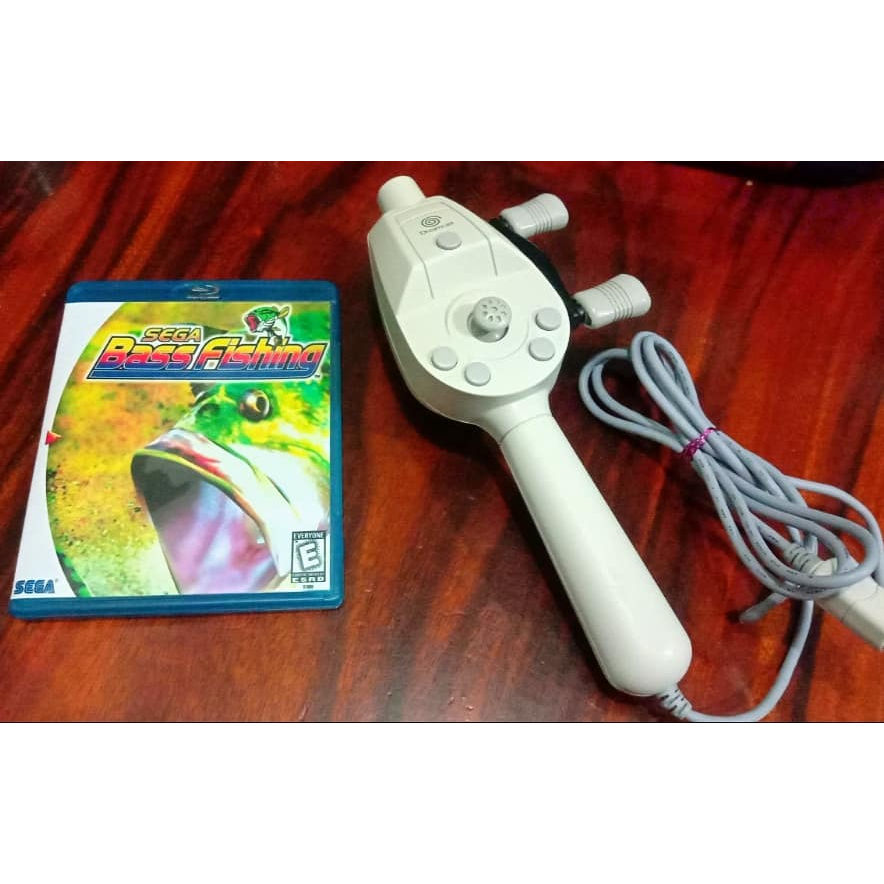 SEGA Dreamcast DreamCast Fishing Rod Controller (จอยตกปลา) Free SEGA