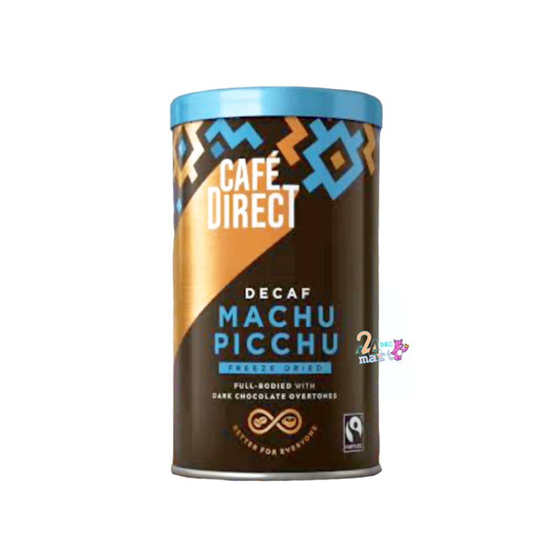 แพ็คเกจใหม่ CAFE DIRECT DECAF Decaffeinated Instant Coffee 100g คาเฟ่ได