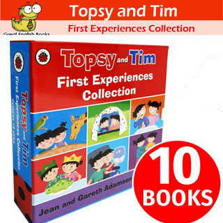 (ใช้โค้ดรับcoinคืน10%ได้) พร้อมส่ง *ลิขสิทธิ์แท้ Original* หนังสือนิทานภาษาอังกฤษ Topsy and Tim - First Experiences Collection (10 Books) หนังสือภาษาอังกฤษ by GreatEnglishBooks