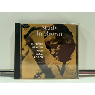 1 CD MUSIC ซีดีเพลงสากล STUDY IN BROWN CLIFFORD BROWN AND MAX ROACH (C5B30)