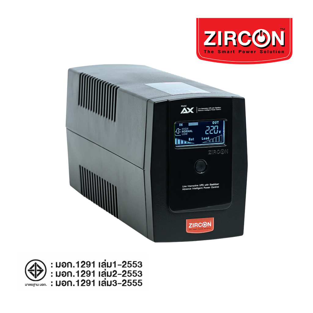 ups-zircon-ax-1000va-550w-2y-warranty-ออกใบกำกับภาษีทักแชท-ไม่แนะนำใช้กับ-psu-80