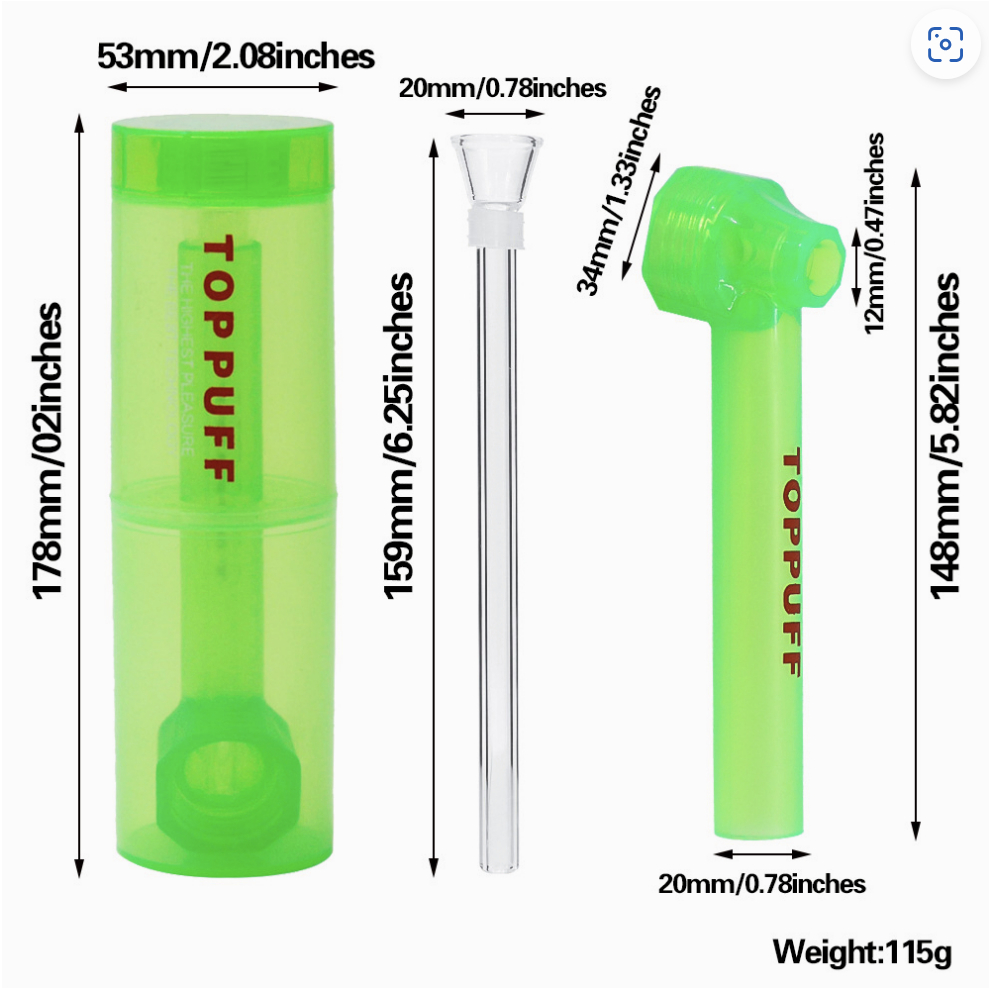 พร้อมส่ง Toppuff V2 บ้องพกพา V1 อุปกรณ์สายเขียวพกพา ครบชุด วัสดุดีเนียน ...
