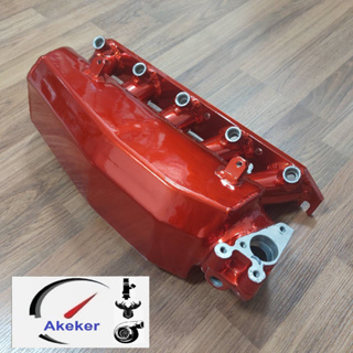 Volvo Customized Powder Coat Aluminium Intake Manifold for Volvo 850 Red Candy