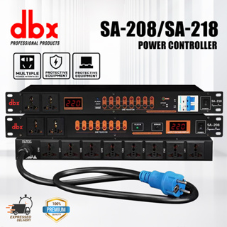DBX SA-208/SA-218，8 ช่องจ่ายไฟที่ควบคุมได้+2 ช่องจ่ายไฟเสริม ，รองรับช่องเปิด/ปิดแบบแยก ，แสดงแรงดันไฟฟ้าเป็นปัจจุบัน ，อิน