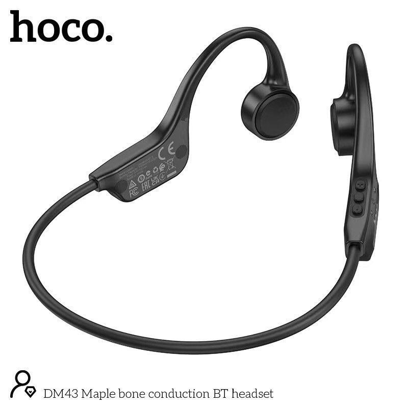 ไม่ต้องเจ็บหูอีกต่อไป-หูฟังที่ไม่ต้องใส่ในหู-hoco-dm43-bone-conduction-sport-bt-earphone