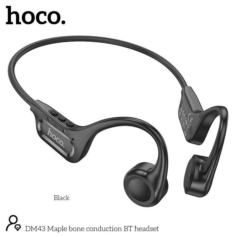 ไม่ต้องเจ็บหูอีกต่อไป-หูฟังที่ไม่ต้องใส่ในหู-hoco-dm43-bone-conduction-sport-bt-earphone