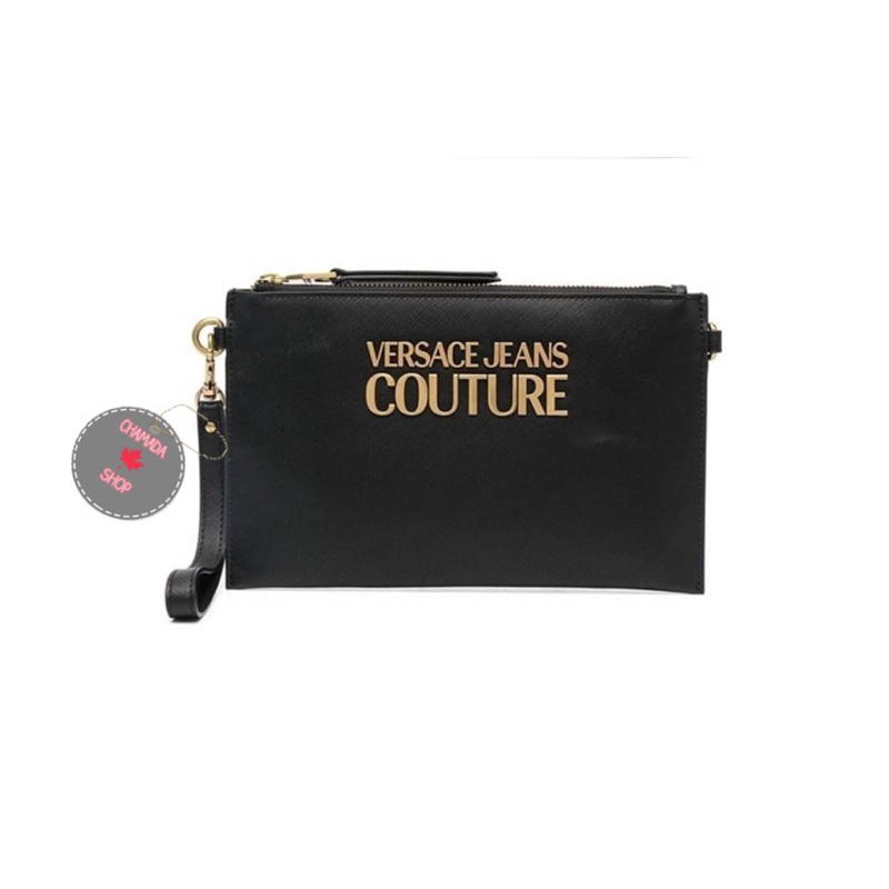 versace-jeans-couture-clutch-logo-แท้