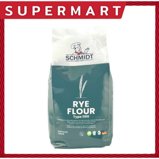 SUPERMART Schmidt Rye Flour Type 1150 1 Kg. แป้งไรย์ออร์แกนิก ตรา ชมิดต 1 กก. #1101058 #1101150