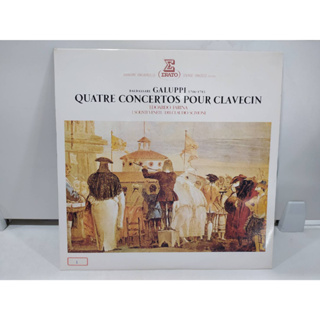 1LP Vinyl Records แผ่นเสียงไวนิล QUATRE CONCERTOS POUR CLAVECIN   (H8A91)