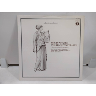 1LP Vinyl Records แผ่นเสียงไวนิล JOHN DUNSTABLE AND HIS CONTEMPORARIES   (H8B5)