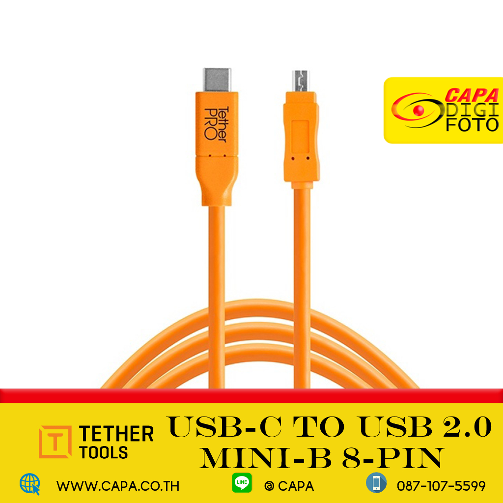 tether-tools-usb-c-to-2-0-mini-b-8-pin-cable-4-6m
