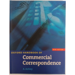 (ภาษาอังกฤษ) Oxford Handbook of Commercial Correspondence *หนังสือหายากมาก*
