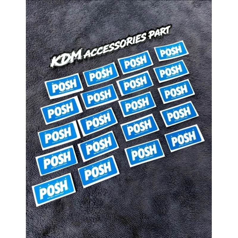 สติ๊กเกอร์Posh Wave100 Wave110s Wave125