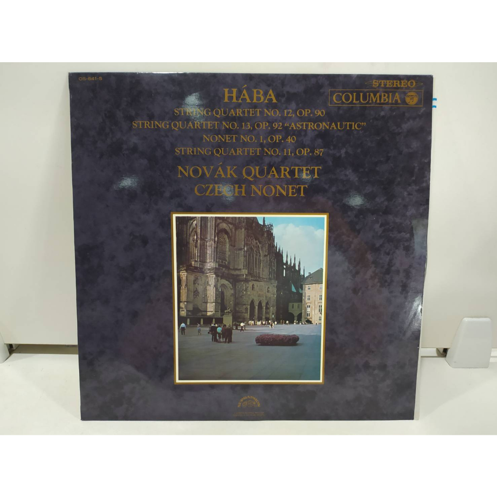 1lp-vinyl-records-แผ่นเสียงไวนิล-novak-quartet-czech-nonet-h8b14