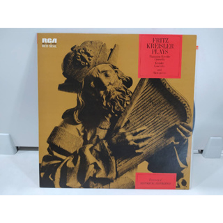 1LP Vinyl Records แผ่นเสียงไวนิล  FRITZ KREISLER PLAYS   (H8B17)