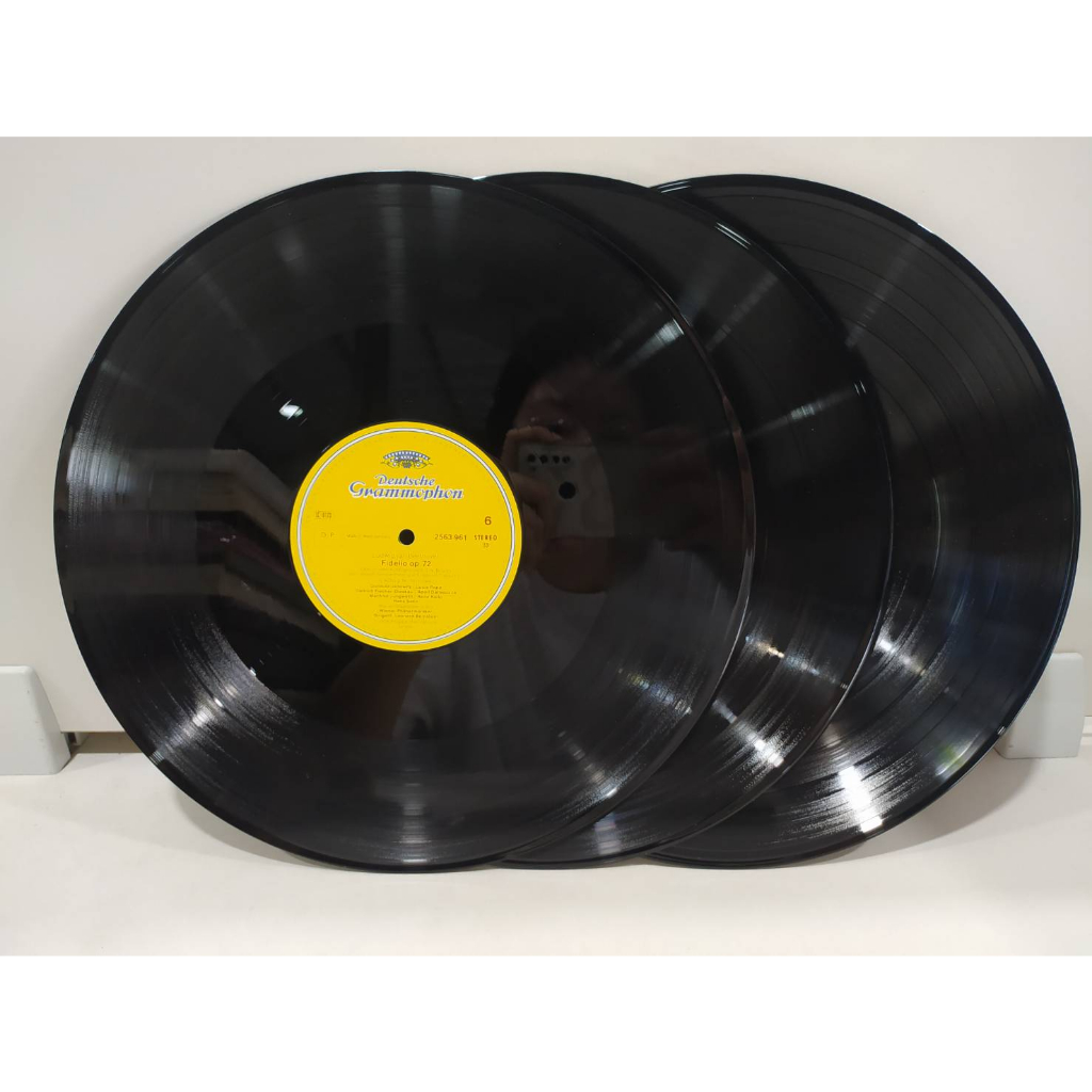 3lp-vinyl-records-แผ่นเสียงไวนิล-beethoven-bernstein-fidelio-h8b39