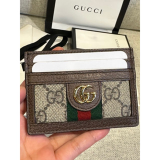 ติดจอง GUCCI OPHIDIA CARD HOLDER ใช้โค้ดลด 20-25% ร่วมได้ค่า ผ่อนผ่านบัตรเครดิต 0% ได้ด้วย