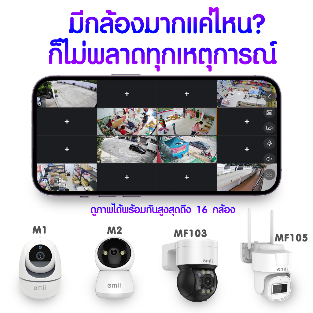 กล้องวงจรปิดไวไฟ-emii-m2-quadhd-2k-4ล้าน-พูดโต้ตอบ-สั่งหัน-ดูออนไลน์ผ่าน-แอพ-p6slite