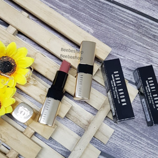 BOBBI BROWN Luxe Lipstick 3.8g สี Rare Ruby ,Fearless Rose ลิปสติกเนื้อซาติน