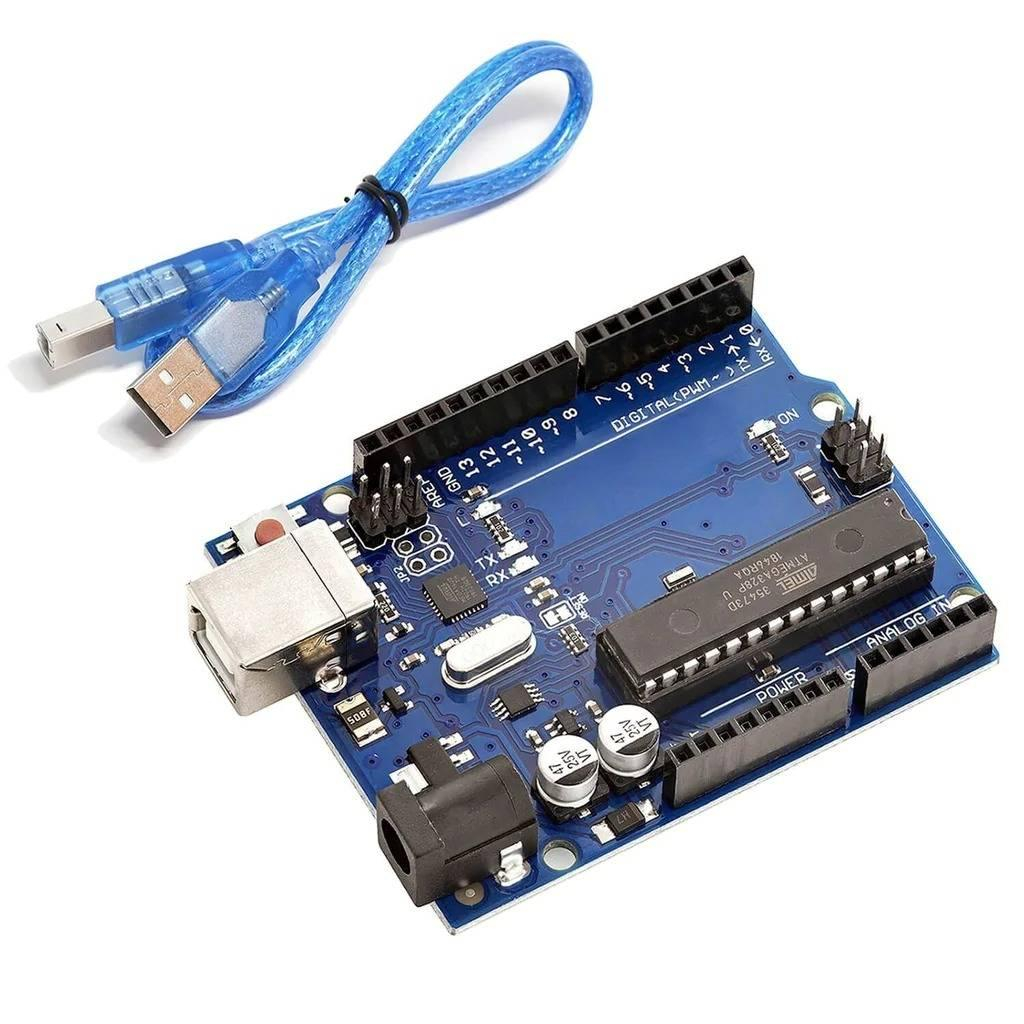 Arduino Uno R3 (USB chip 16u4) USB รุ่นเดียวกับบอร์ดแท้ สินค้าคุณภาพ ...