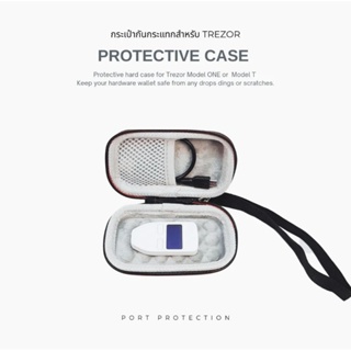 Protective Hard Case - ( For Hardware Wallet ) กระเป๋าแข็งกันกระแทกทนทาน bitcoin wallet