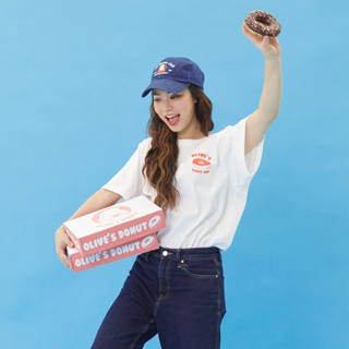 Bringhome Olives donut shop oversized t-shirt เสื้อยืด oversized ผ้านุ่ม