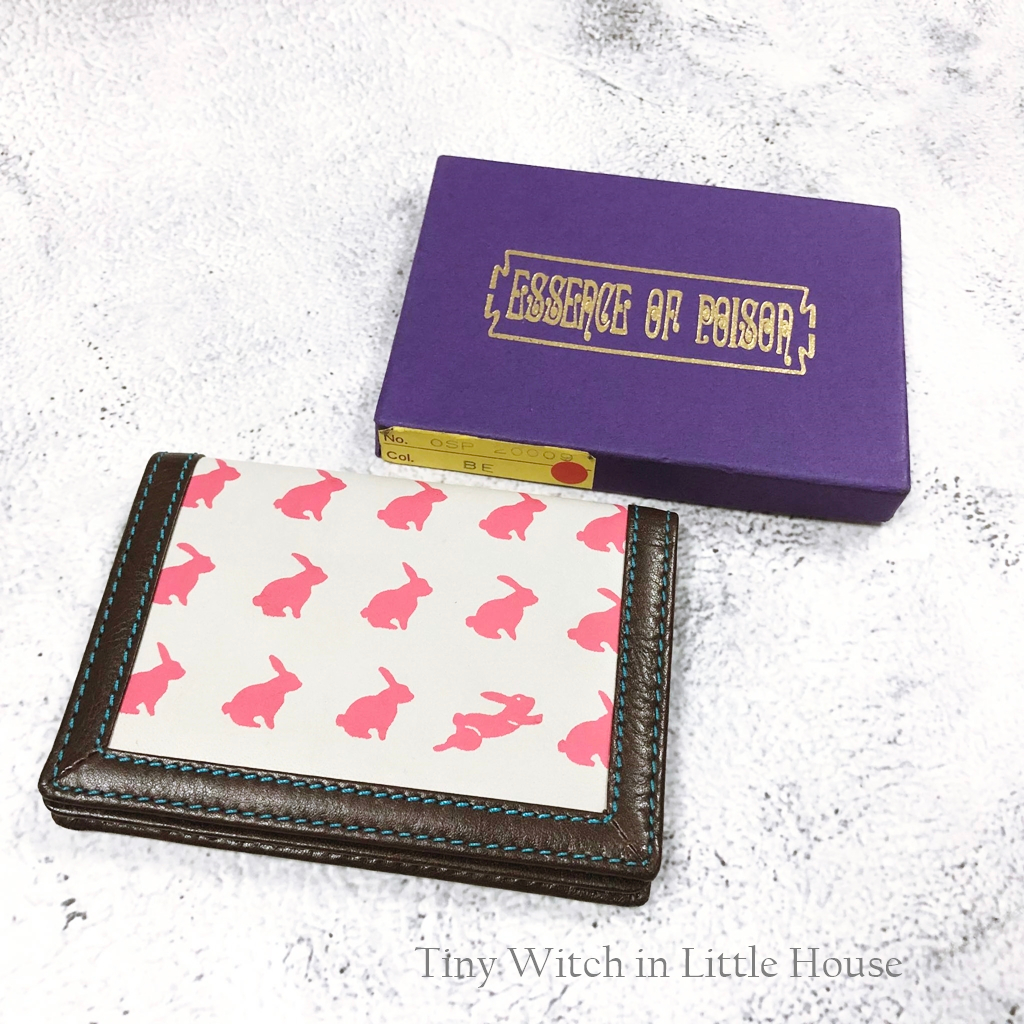 Essence of Poison Rabbit Wallet & Card Case กระเป๋าสตางค์ใส่บัตร หนัง ...