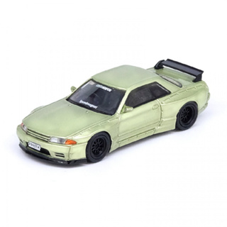 Inno64 IN64-R32P-MJADE 1/64 NISSAN SKYLINE GT-R R32 PANDEM ROCKET BUNNY MILLENNIUM JADE DIECSAT SCALE MODEL CAR