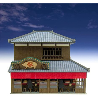 Sankei Miniatuart Ghibli Series Spirited Away Town Of Wonders-4 สเกล 1/150 Ĕĕ Mk07-26